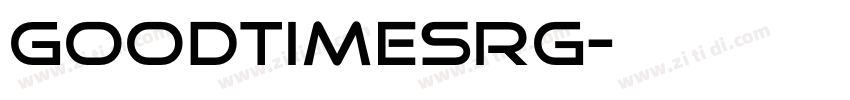 GoodTimesRg字体转换