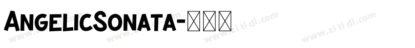 AngelicSonata字体转换