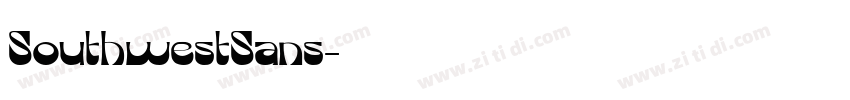 SouthwestSans字体转换