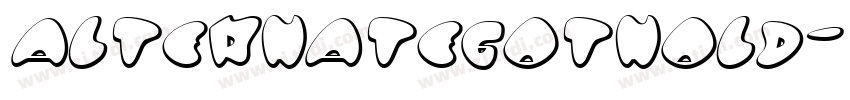 AlternateGotNolD字体转换