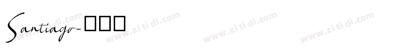 Santiago字体转换