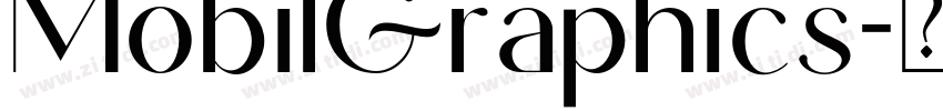 MobilGraphics字体转换 MobilGraphics字体转换