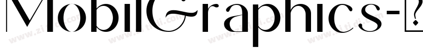 MobilGraphics字体转换 MobilGraphics字体转换