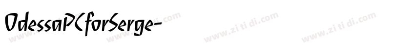 OdessaPCforSerge字体转换