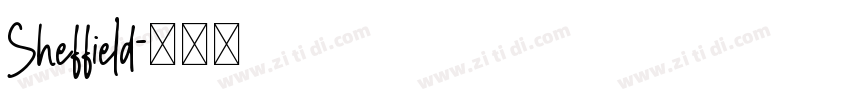Sheffield字体转换