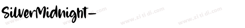 SilverMidnight字体转换