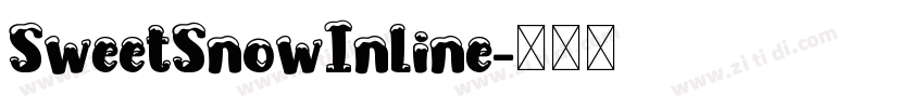 SweetSnowInline字体转换