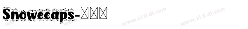 Snowecaps字体转换