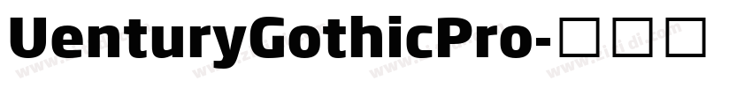 UenturyGothicPro字体转换