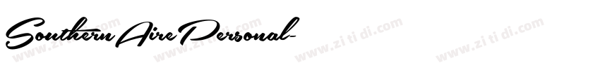SouthernAirePersonal字体转换