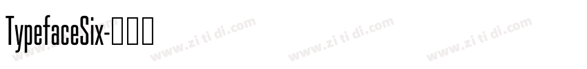 TypefaceSix字体转换