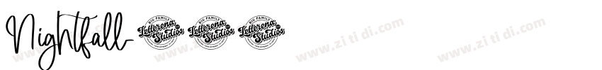 Nightfall字体转换