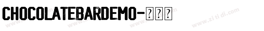 ChocolateBarDemo字体转换