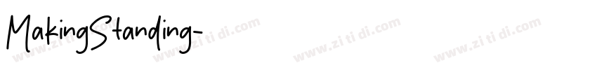 MakingStanding字体转换