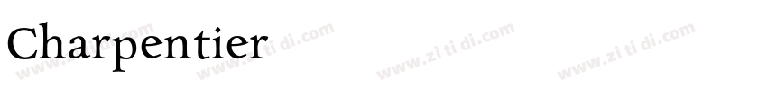 Charpentier字体转换