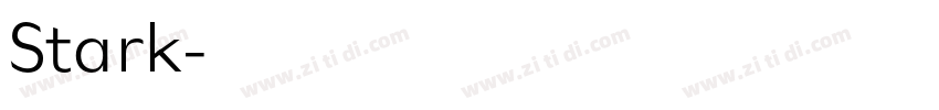 Stark字体转换