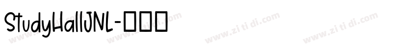 StudyHallJNL字体转换