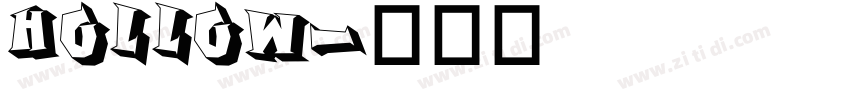 Hollow字体转换 Hollow字体转换