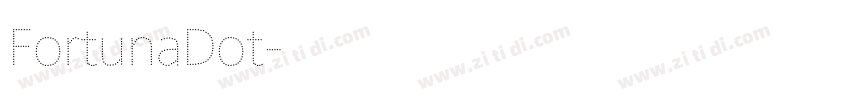 FortunaDot字体转换