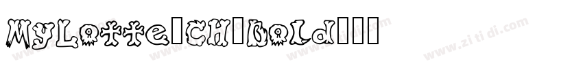 MyLotte_CH_Bold字体转换