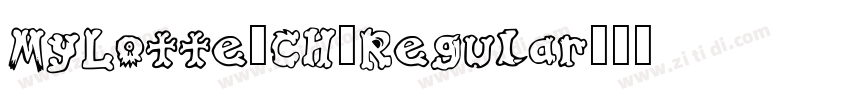 MyLotte_CH_Regular字体转换