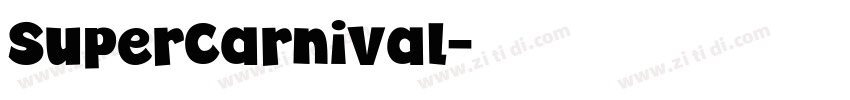 SuperCarnival字体转换