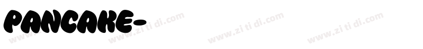 Pancake字体转换
