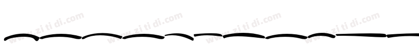 YanaRSwashCapsI字体转换