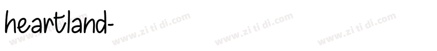 heartland字体转换