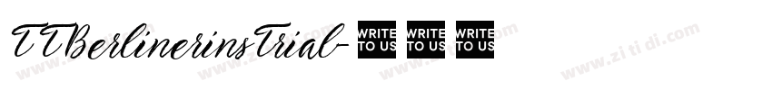 TTBerlinerinsTrial字体转换 TTBerlinerinsTrial字体转换
