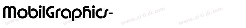 MobilGraphics字体转换 MobilGraphics字体转换