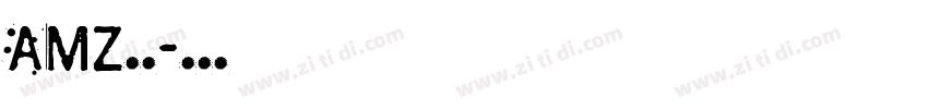 amz筑紫字体转换