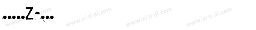 紫阳花明朝Z字体转换