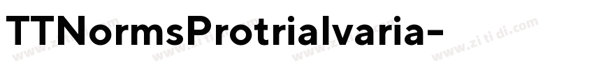 TTNormsProtrialvaria字体转换