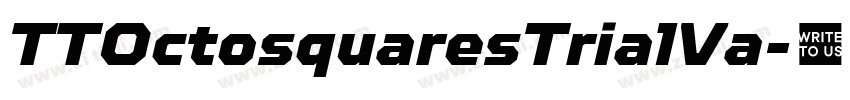 TTOctosquaresTrialVa字体转换