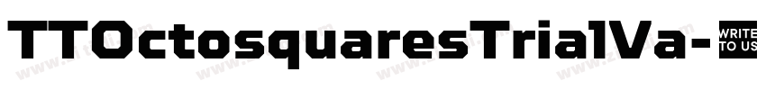 TTOctosquaresTrialVa字体转换