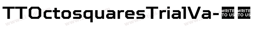 TTOctosquaresTrialVa字体转换