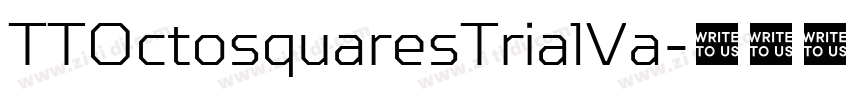 TTOctosquaresTrialVa字体转换