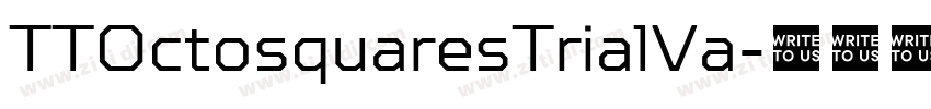 TTOctosquaresTrialVa字体转换