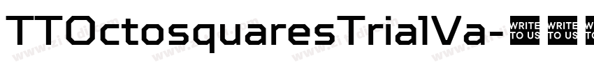 TTOctosquaresTrialVa字体转换