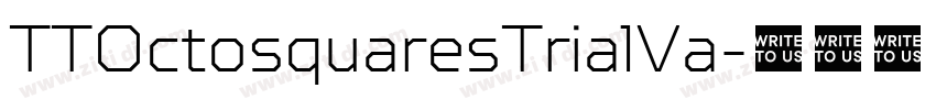 TTOctosquaresTrialVa字体转换