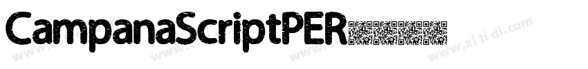 CampanaScriptPER字体转换