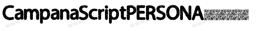 CampanaScriptPERSONA字体转换