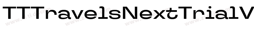 TTTravelsNextTrialVa字体转换