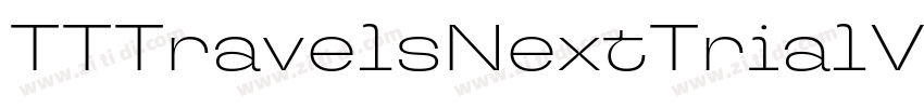 TTTravelsNextTrialVa字体转换