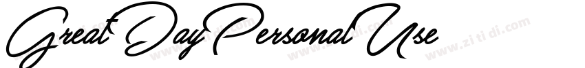 GreatDayPersonalUse字体转换