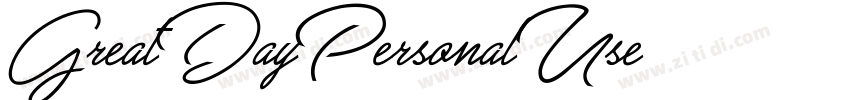 GreatDayPersonalUse字体转换