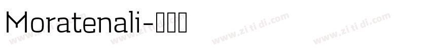 Moratenali字体转换