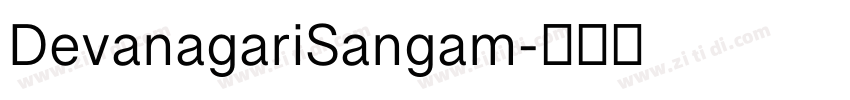 DevanagariSangam字体转换 DevanagariSangam字体转换