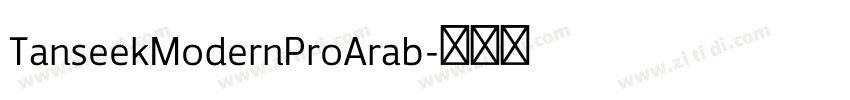 TanseekModernProArab字体转换 TanseekModernProArab字体转换